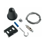 Комплект подвеса FERON PRO-0448 1,5, черный, с тросом на 1,5 м. 41099 (артикул 16203696) – фото 1