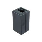 Кабельный соединитель RJ45-RJ45 (8P8C), Кат.5e Класс D, 100МГц, неэкранированный, черный, 10шт NETLAN EC-UCB-55-UD2-BK-10 (артикул 15534493) – фото 1
