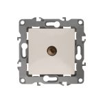 Розетка TV ЭРА 12-3102-02 проходная, IP20, 12, слоновая кость Б0027432 (артикул 15981071) – фото 1