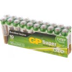 Алкалиновые батарейки GP ААA 20 шт Super Alkaline 24А 24A-2CRVS20 (артикул 15783859) – фото 1