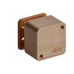 Распределительная коробка Ruvinil, ОП 55х55х32мм IP40 сосна светлая, основа 65002-27М (артикул 16629566) – фото 1