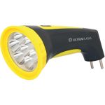 Аккумулятор фонарь Ultraflash LED3807M 220В, черный/желтый, 7 LED, 2 режима, SLA, пластик, коробка 12868 (артикул 15905223) – фото 1