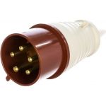 Электрическая кабельная вилка IEK 32А 3P+PE+N 380В IP44 025 ИЭК PSR02-032-5 (артикул 15164575) – фото 1