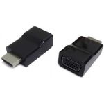 Переходник HDMI-VGA Cablexpert, 19M/15F, A-HDMI-VGA-001 (артикул 16206388) – фото 1