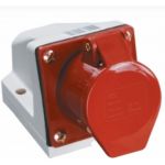 Розетка наружной установки IEK 16А 3P+Е+N 380В IP44 115 ИЭК PSR12-016-5 (артикул 15164589) – фото 1