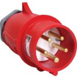 Переносная вилка IEK MAGNUM ССИ-025 32А 3Р+РЕ+N 380В IP44 PSN02-032-5 4561940 (артикул 15747237) – фото 1