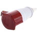 Кабельная розетка IEK 16A 3P+Е+N 380В IP44 215 ИЭК PSR22-016-5 (артикул 15164583) – фото 1