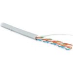 Кабель витая пара 305м Hyperline UUTP4-C5E-S24-IN-PVC-GY 41903 (артикул 15550776) – фото 1