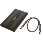 Внешний корпус Gembird 2.5" USB 3.0 SATA металл черный EE2-U3S-5 (артикул 16134622) – фото 1