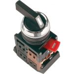 Переключатель на 2 положения, черный 1з+1р IEK ALC-22 BSW10-ALC-2-K02 (артикул 15165786) – фото 1