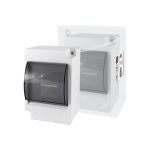 Бокс TDM КМПн-2/4 для наружной установки с прозрачной крышкой, IP30 НАРОДНЫЙ SQ0907-0602 (артикул 18168301) – фото 1