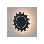 Настенный светодиодный светильник Elektrostandard MRL LED 1100 / Gear L LED черный a040752 (артикул 15902519) – фото 1