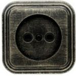 Розетка duwi о/п б/з 1-местная серия Palazzo Vintage, бронза патина 26419 4 (артикул 15975457) – фото 1