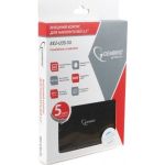 Внешний корпус Gembird 2.5" USB 3.0 SATA алюминий черный EE2-U3S-55 (артикул 16134558) – фото 1