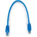 Патч-корд Cablexpert UTP PP6U-0.25M/B кат.6, 0.25м, литой, многожильный синий PP6U-0.25M/B (артикул 15933239) – фото 1