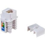 Вставка Keystone NEWMAX RJ-45, категория 5e, белый, NM-KSTU90/WH (артикул 16102000) – фото 1