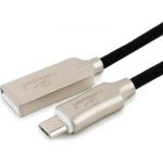 Кабель Cablexpert USB 2.0 AM/microB, длина 1.8м, черный CC-P-mUSB02Bk-1.8M (артикул 16205149) – фото 1