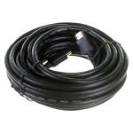 Кабель HDMI Cablexpert 10м v2.0 19M/19M серия Light черный позолоченные разъемы экран пакет CC-HDMI4L-10M (артикул 19968442) – фото 1