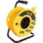 Удлинитель на катушке с термозащитой 4х50м УК50 3х1.5 IEK Industrial WKP15-16-04-50 277738 (артикул 15526506) – фото 1