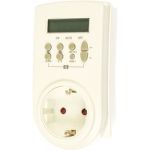 Недельный таймер, 20 программ с источником резервного питания 100 часов Electraline 59501 (артикул 15480254) – фото 1