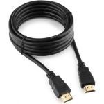 Кабель Cablexpert HDMI v2.0, 19M/19M, 3.0м, черный, позолоченные разъемы, экран, пакет CC-HDMI4-10 (артикул 16205333) – фото 1