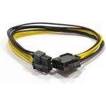 Удлинитель кабеля питания Cablexpert PCI-Express 6+2pin M/ PCI-Express 6+2pin F 30см CC-PSU-84 (артикул 16206496) – фото 1