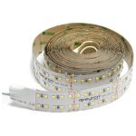 Светодиодная лента APEYRON 24В, 42Вт/м, smd2835, 240д/м, IP20, 4200Лм/м, холодный белый 307 (артикул 16154143) – фото 1