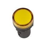 Ламп�� IEK AD16DS LED матрица, d=16мм, желтый, 24В, AC/DC BLS10-ADDS-024-K05-16 (артикул 15166806) – фото 1