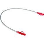 Патч-корд Hyperline PC-LPM-UTP-RJ45-RJ45-C5e-0.5M-LSZH-GY U/UTP, Cat.5e 42269 (артикул 19590486) – фото 1