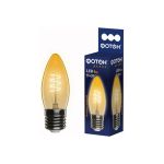 Светодиодная лампа ФОТОН LED FL B35-S 4W E27 2200К, серия ДЕКОР 23940 (артикул 20426098) – фото 1