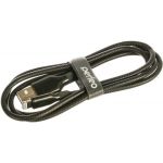 Кабель для iPhone PERFEO USB - 8 PIN Lightning силикон черный длина 1 м. I4318 30&nbsp;013&nbsp;068 (артикул 16088684) – фото 1