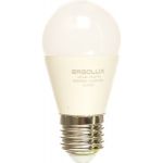 Электрическая светодиодная лампа Ergolux LED-G45-11W-E27-6K Шар 11Вт E27 6500K 13632 (артикул 15907792) – фото 1
