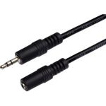 Кабель PERFEO Jack 3.5 мм вилка - Jack 3.5 мм розетка, длина 3 м. J2202 30&nbsp;003&nbsp;894 (артикул 16088764) – фото 1