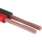 Акустический кабель 2х1.00 кв.мм, красно-черный, 100м PROCONNECT 01-6105-6 (артикул 15557636) – фото 1