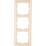 Трехместная рамка, слоновая кость WESSEN 59 Schneider ELectric KD-3-28 (артикул 15170867) – фото 1