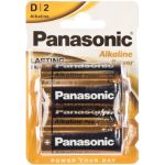 Щелочная батарейка LR20 D Alkaline 1.5В бл/2 Panasonic 5410853039211 (артикул 15545814) – фото 1