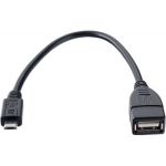 Кабель PERFEO USB2.0 A розетка - Micro USB вилка OTG длина 0.2 м. U4202 30&nbsp;004&nbsp;999 (артикул 16088565) – фото 1