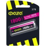 Аккумулятор ФАZА Li-Ion 18650 1800мАч BL-1 5008045 (артикул 16091957) – фото 1