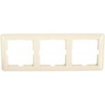 Трехместная рамка, белая Schneider ELectric СП W59 KD-3-18 (артикул 15170931) – фото 1