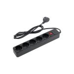 Сетевой фильтр 5bites 1.5 м, 5 розеток, черный SP5B-115 (артикул 18302467) – фото 1