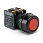 Кнопка Emas водозащитная, красная 1НЗ KB12RK (артикул 16883899) – фото 1
