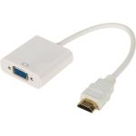 Переходник REXANT HDMI - VGA с аудио 3, 5мм с питанием 17-6934 (артикул 22221603) – фото 1