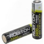 Аккумулятор ROBITON 18650 3400мАч с защитой bulk 12387 (артикул 15949031) – фото 1