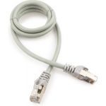 Патч-корд Cablexpert FTP PP6-1m кат.6, 1м, литой, многожильный серый PP6-1M (артикул 15933117) – фото 1