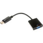 Переходник Cablexpert DisplayPort - VGA, 20M/15F, кабель 15см, пакет A-DPM-VGAF-02 (артикул 16206359) – фото 1
