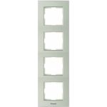 Рамка Panasonic Karre Plus 54783 4м вертикальная бронза WKTF0814-2BR-RES (артикул 16154601) – фото 1