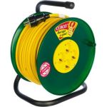 Силовой удлинитель на катушке 4 гн. 50м Союз 481S-3705 (артикул 15497628) – фото 1