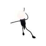 Подвес HIPER 1хE27х60Вт BLACK H143-1 (артикул 18258145) – фото 1