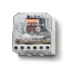 Импульсное реле Finder установка в монтажную коробку, 2НО контакта 10А, 230В AC, 260282300000 (артикул 18580195) – фото 1