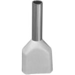 Наконечник Navigator 61 037 NET-E2-0.5-8-B50 НШВИ2, белый, 2 провода 50шт/упак 61037 (артикул 16515999) – фото 1